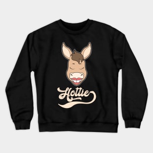 Donkey Girl Hottie Crewneck Sweatshirt